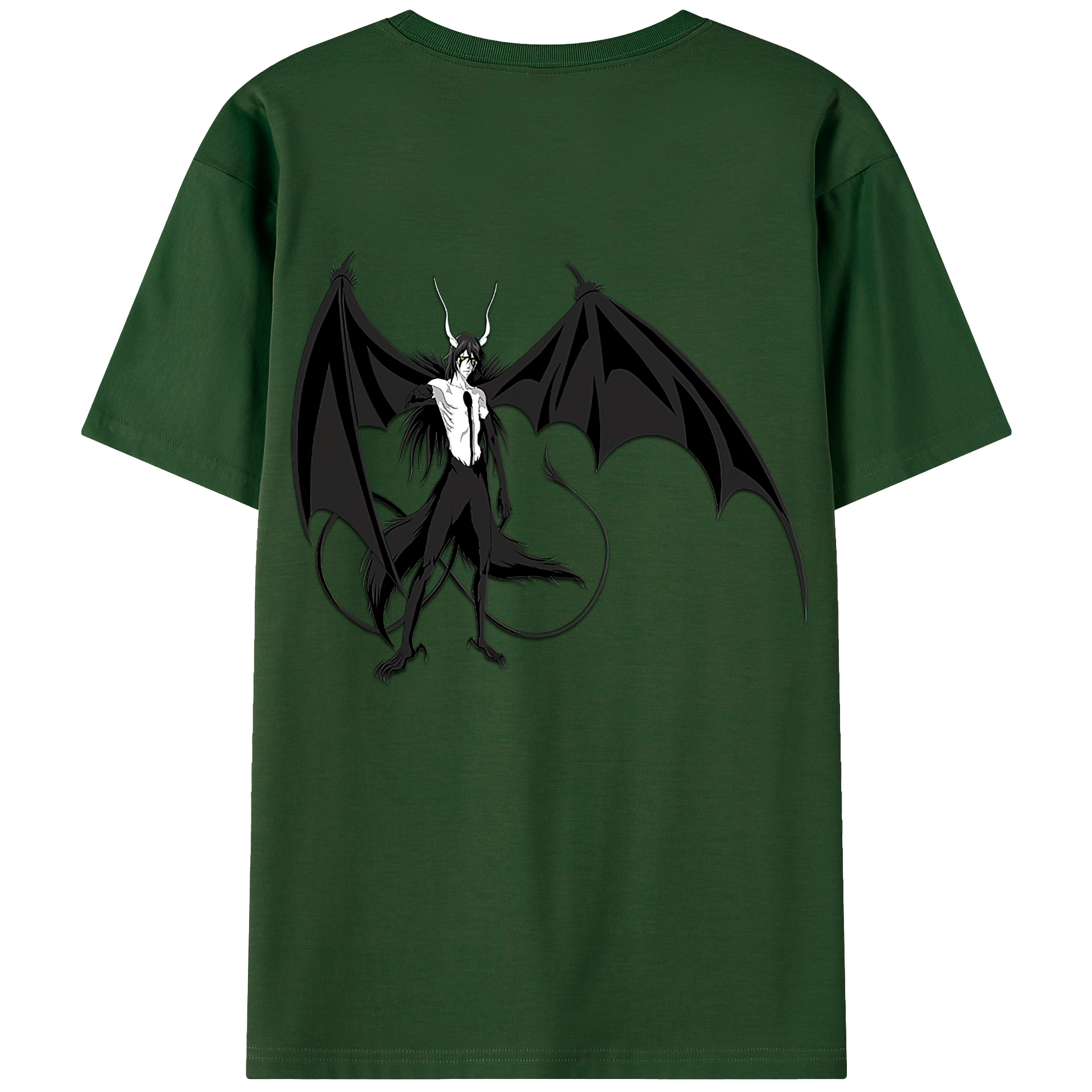 （画像用） ブリーチ ウルキオラ·シファー BLEACH Ulquiorra cifer 綿100％半袖Tシャツ（背面プリント）